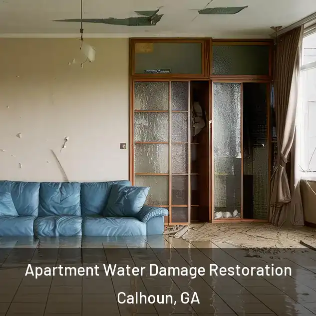  Apartment Water Damage Restoration Calhoun, GA