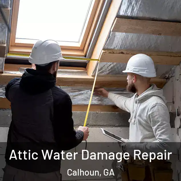  Attic Water Damage Repair Calhoun, GA