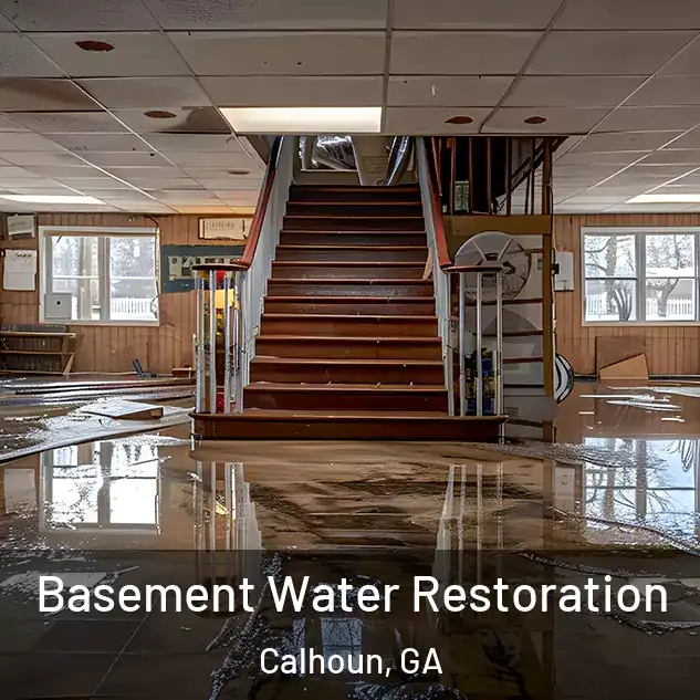  Basement Water Restoration Calhoun, GA