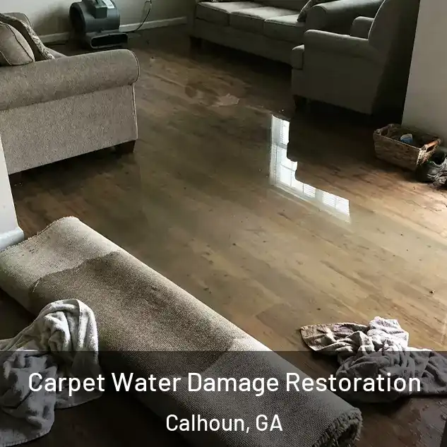  Carpet Water Damage Restoration Calhoun, GA