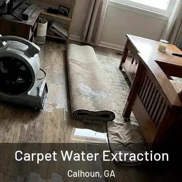  Carpet Water Extraction Calhoun, GA