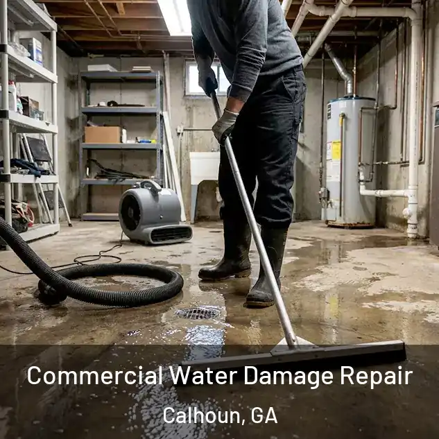  Commercial Water Damage Repair Calhoun, GA