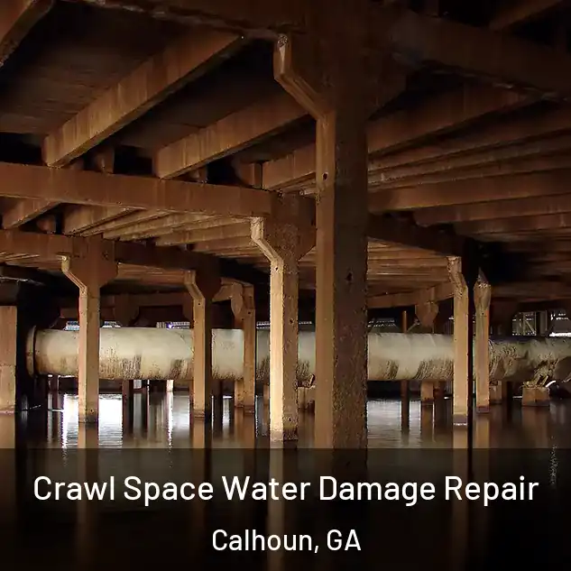  Crawl Space Water Damage Repair Calhoun, GA