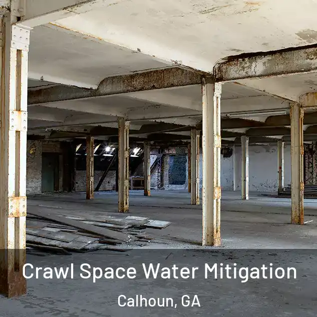  Crawl Space Water Mitigation Calhoun, GA