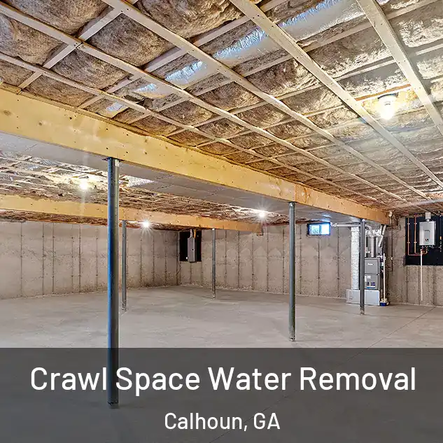  Crawl Space Water Removal Calhoun, GA