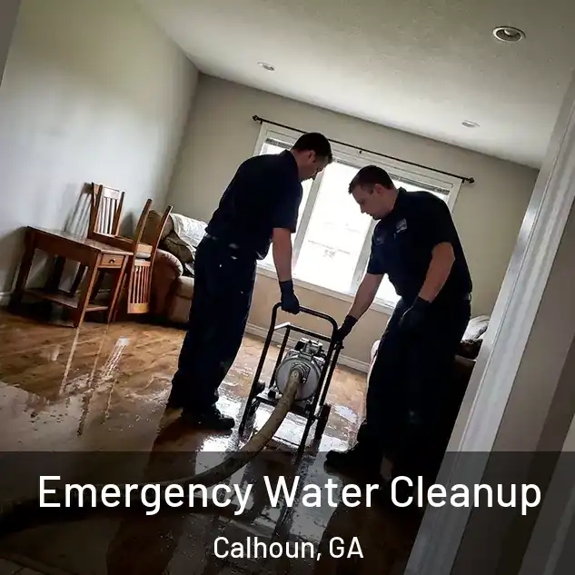  Emergency Water Cleanup Calhoun, GA