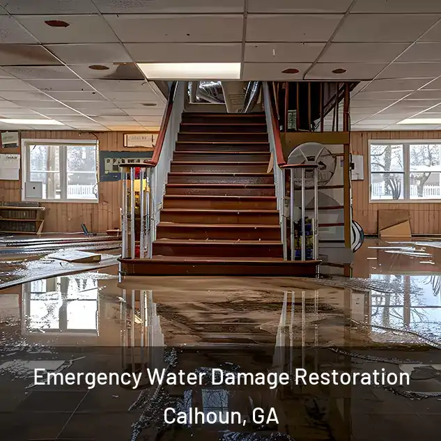 Emergency Water Damage Restoration Calhoun, GA