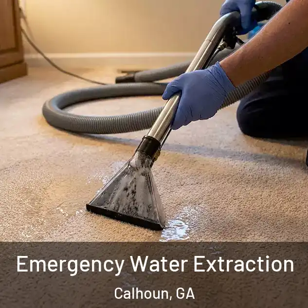  Emergency Water Extraction Calhoun, GA