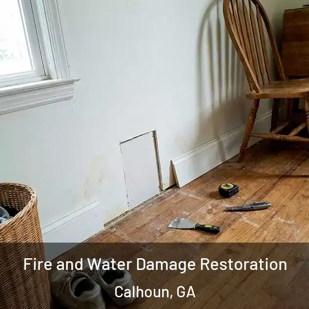  Fire and Water Damage Restoration Calhoun, GA