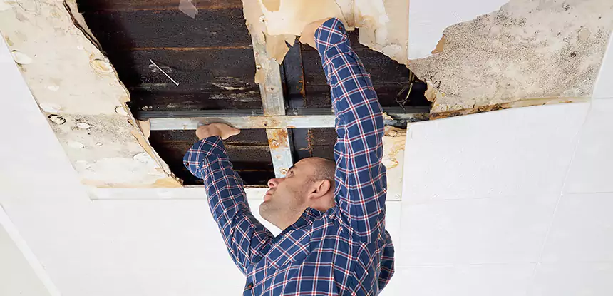 Attic Wood Rot Repair in Calhoun