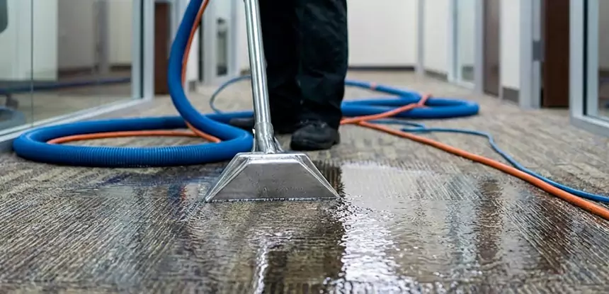 Basement Flooding Carpet Cleanup in Calhoun
