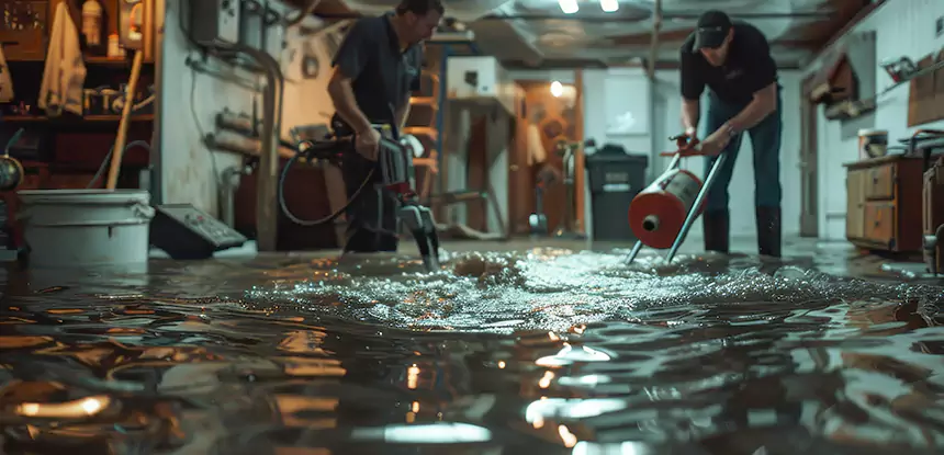 Basement Water Damage Cleanup Calhoun