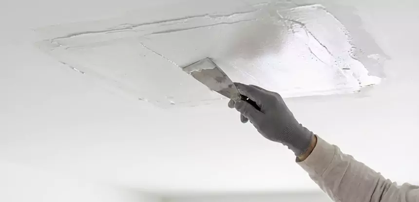 Ceiling Sagging Water Damage Repair Calhoun