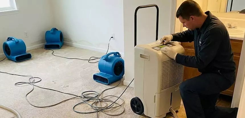 Water Damage Restoration in Calhoun
