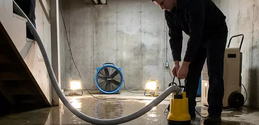 Commercial Water Damage Repair in Calhoun