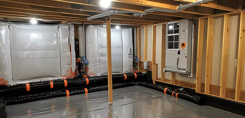 Crawl Space Humidity Control in Calhoun