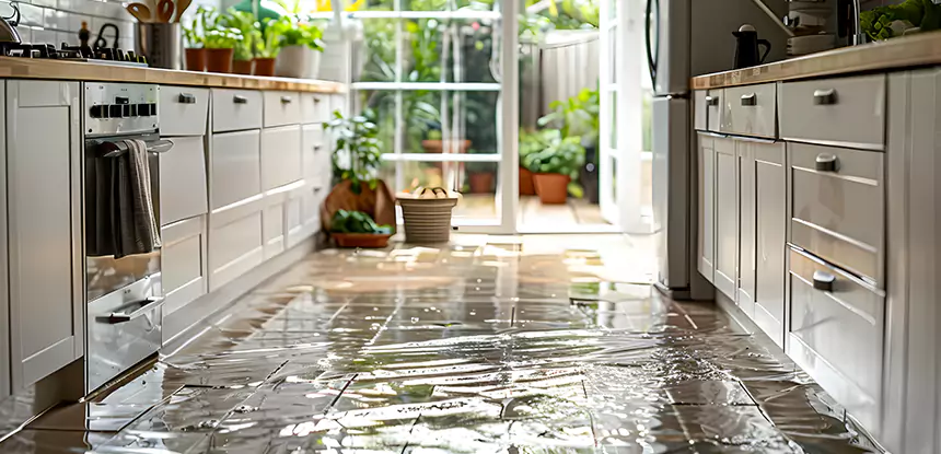 Kitchen Water Mitigation Services in Calhoun
