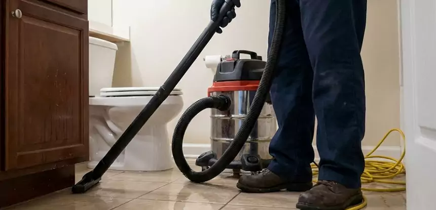 Fix Bathroom Floor Water Damage Calhoun