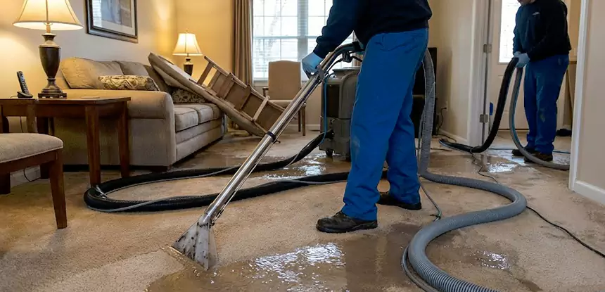 Carpet Mildew Odor Removal in Calhoun