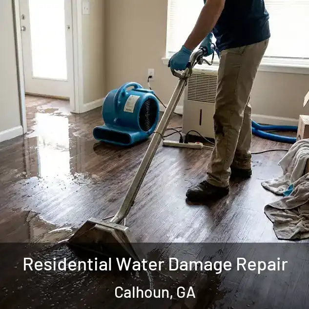  Residential Water Damage Repair Calhoun, GA