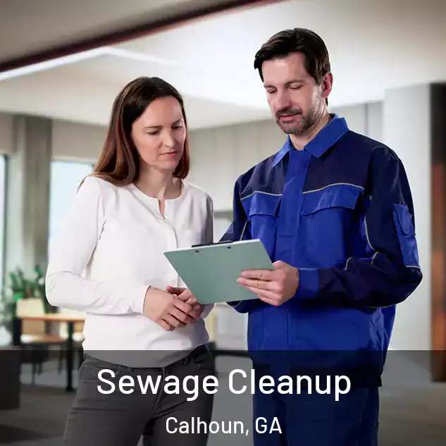  Sewage Cleanup Calhoun, GA