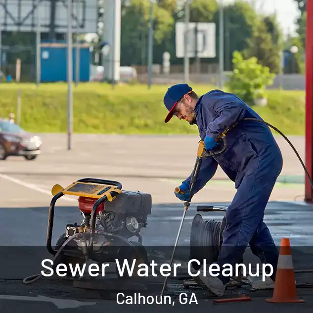  Sewer Water Cleanup Calhoun, GA