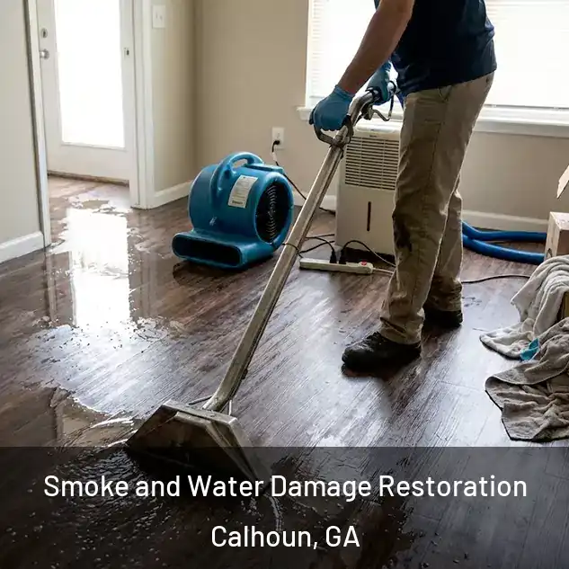  Smoke and Water Damage Restoration Calhoun, GA