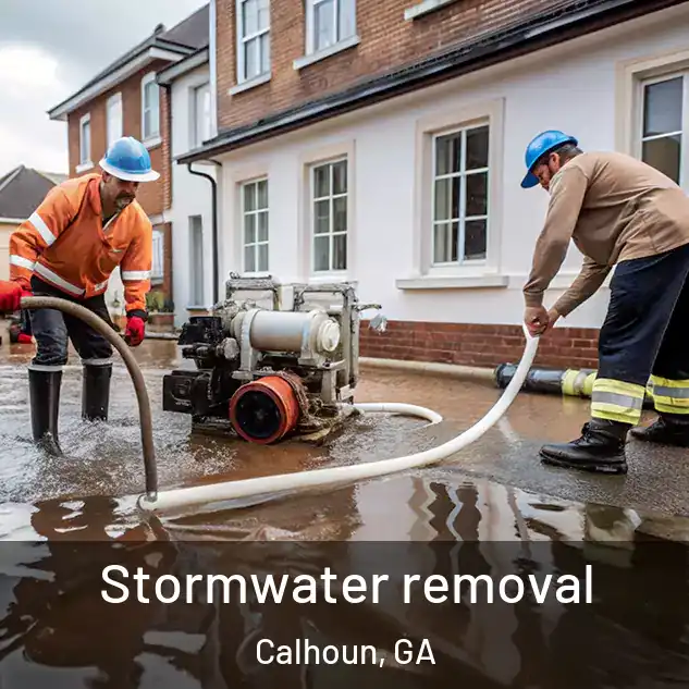  Stormwater removal Calhoun, GA