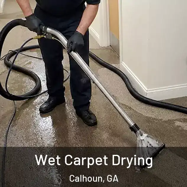  Wet Carpet Drying Calhoun, GA