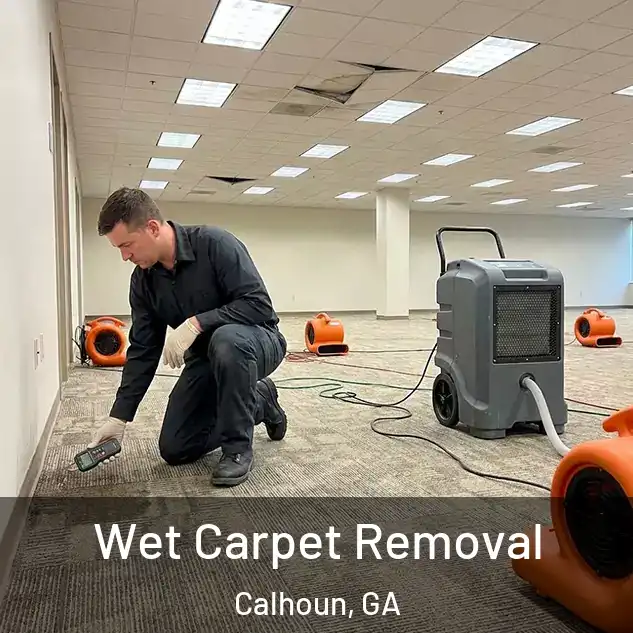  Wet Carpet Removal Calhoun, GA